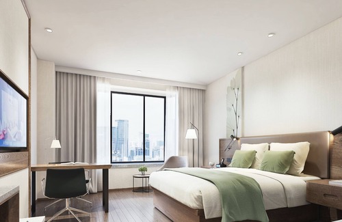 Yingzhou District Hôtel | GreenTree Inn Fuyang Yingzhou Zhengjishoufu