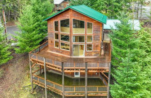 Packwood Maison | Grizzly Tower Packwood Cabin with Hot Tub!