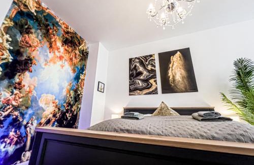 Zentrum-Nord Appartement | Große 3 Schlafzimmer Unterkunft mit Küche, Bad, Waschmaschine & Balkon am Zoo