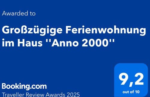 Bergen auf Ruegen Appartement | Großzügige Ferienwohnung im Haus 'Anno 2000'
