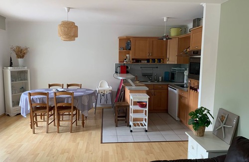 Condette Appartement | Appartement RDC avec terrasse & piscine chauffée