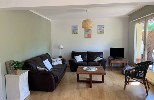 Condette Appartement | Appartement RDC avec terrasse & piscine chauffée