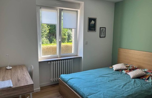 Lambezellec Appartement | Ground-floor apartment in a green setting
