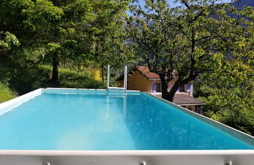 Roquebilliere Appartement | Rez de chaussé de maison avec vue exceptionnelle sur les sommets du Mercantour