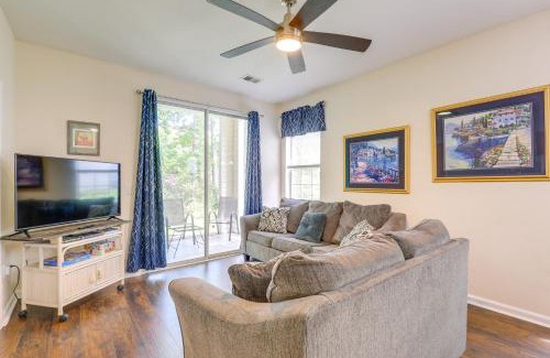 Carolina Forest Appartement | Ground-Floor Myrtle Beach Condo with Community Perks