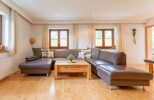 Oberkrimml Chalet De Ski | Maison de groupe avec vue sur les chutes d'eau