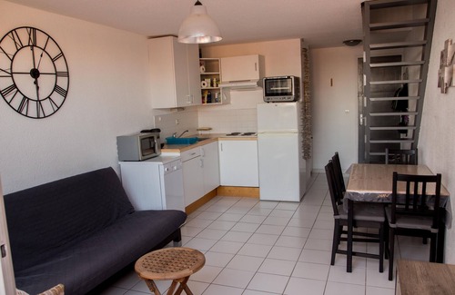 Port Rive Gauche Appartement | Gruissan- Duplex T3 - résidence avec grande piscine