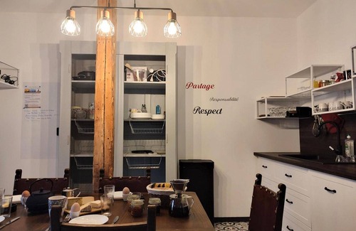 Mont-Saxonnex Appartement | Maison d'hôtes "Automne" avec vue sur les montagnes, terrasse privée et Wi-Fi