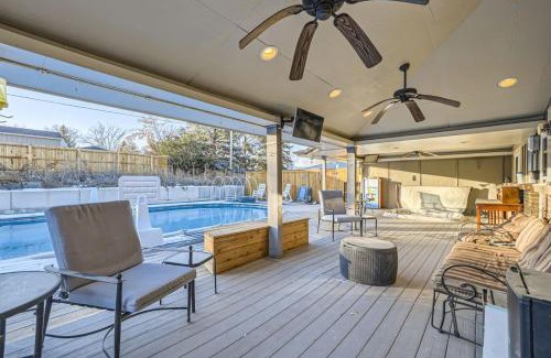 Arvada Maison | Guest Suite With A Pool A Hot Tub And A Fireplace In Arvada