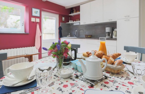 Pontrieux Lit Et Petit-Déjeuner | Maison d'hôtes 'Chambre Trieux' avec terrasse partagée, jardin partagé et Wi-Fi