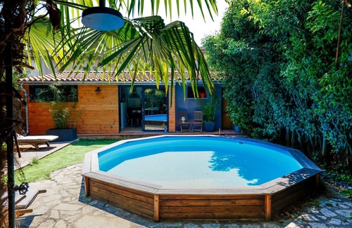 Toulouse Left Bank Maison | Guesthouse in Toulouse garden, private pool and jacuzzi + breakfast