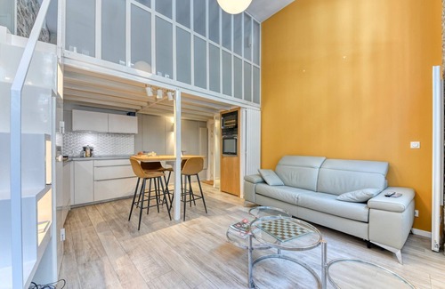 Jules Ferry - Recamier Appartement | GuestReady - Studio en mezzanine dans le 6e