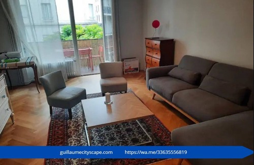 Perrache Appartement | "Guillaume Cityscape" - 4-room apartment
