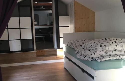 Bestensee Appartement | Häuschen direkt am See mit privater Sauna und Boot