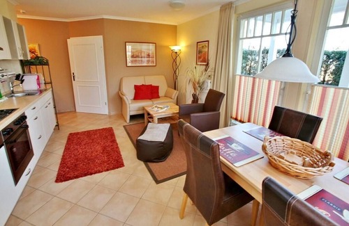 Ostseebad Kuhlungsborn Appartement | Hübsche Ferienwohnung an der Ostsee mit Terrasse, Saunabereich und Pool im Haus!