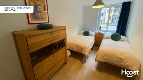 District 4 Appartement | H2 with 3,5 rooms, 2BR, living room and kitchen, central and quite