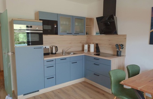 Altharlingersiel Appartement | Oberdeck-Appartement-Salle de bain privée séparée