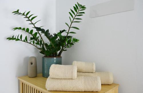 La Santa Appartement | Habitación con baño y entrada independiente