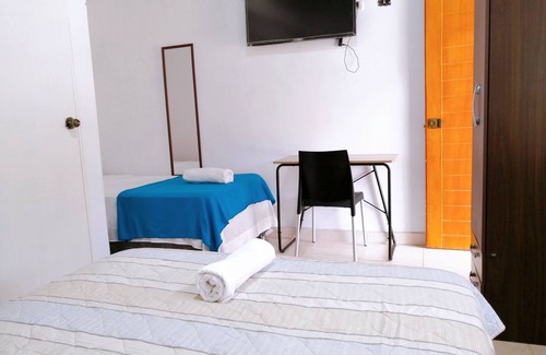 Los Pinos Lit Et Petit-Déjeuner | Habitacin matrimonial en playa Zorritos