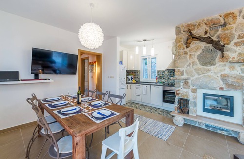 Miholascica Villa | Hacienda Babina, Island Cres, salon, bain à remous,