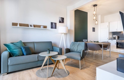 Wismar Appartement | Hafenapartment mit Balkon in Bester Lage mit Tollem Blick auf den Alten Hafen