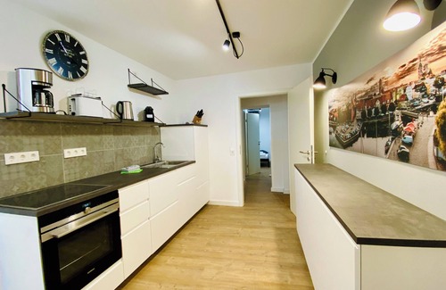 Bastionengurtel Appartement | HafenCity apartment 4 on the 1st floor directly at Stralsund harbor