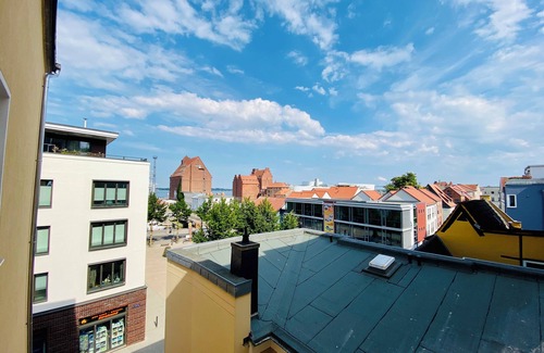 Old Town Appartement | HafenCity apartment 5 on the 4th floor directly at Stralsund harbor