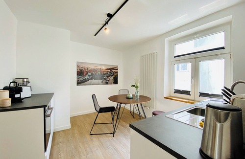 Bastionengurtel Appartement | HafenCity apartment 6 on the 2nd floor directly at Stralsund harbor