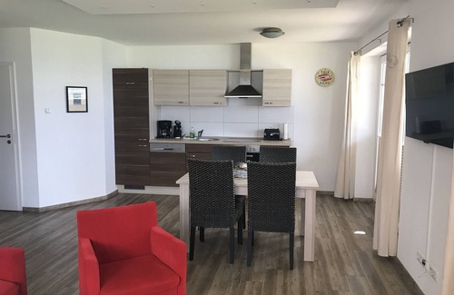 Lauterbach Appartement | Hafenhotel Ferienappartement dans le port de Lauterbach, île de Rügen