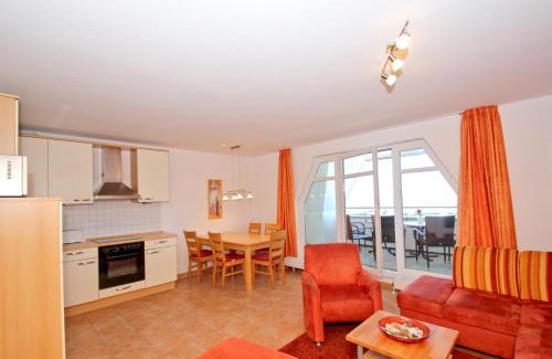 Wiek Appartement | hafennahe Ferienwohnung mit Balkon und Meerblick - Hafenhäuser Wiek Wohnung 05