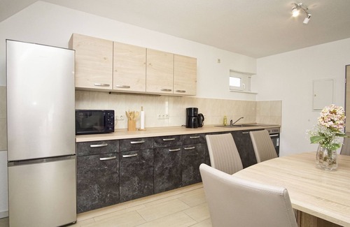 Wiek Appartement | Hafennahe Ferienwohnung auf 2 Etagen und mit Balkon - Haus Windland Fewo 25