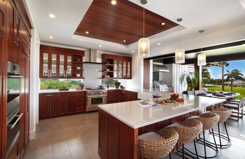 Poipu Maison | Hale Kainani #6 E Komo Mai: Secluded Luxury Home w/ Pool, Spa, AC & Ocean Views