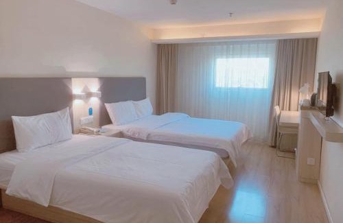 Haidian Hôtel | Hanting Hotel Beijing Century Jinyuan Changchun Bridge Subway Station