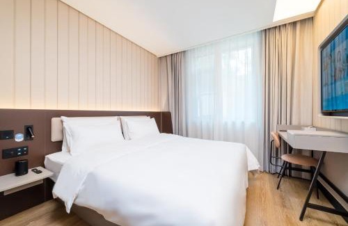 Haidian Hôtel | Hanting Hotel Beijing Zhongguancun Haidian Huangzhuang Subway Station