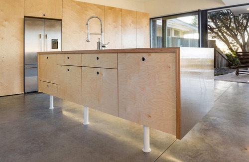 Waikanae Maison | Harakeke - primé, maison de vacances en bord de mer