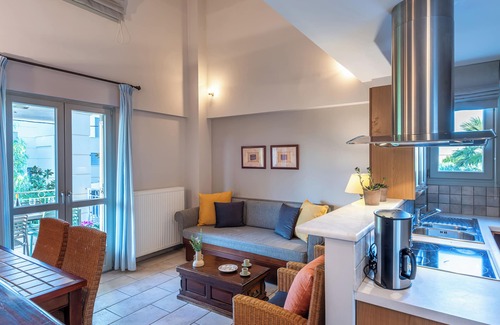 Longos Appartement | Harmony Hotel Apartments - Maisonnette DANAE 78m² 2-8 Personnes Wifi Gratuit