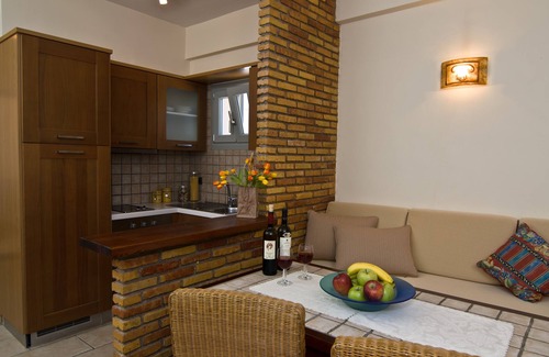 Longos Appartement | Harmony Hotel Apartments - Maisonnette KALYPSO 60m² 2 à 5 Personnes Wifi Gratuit
