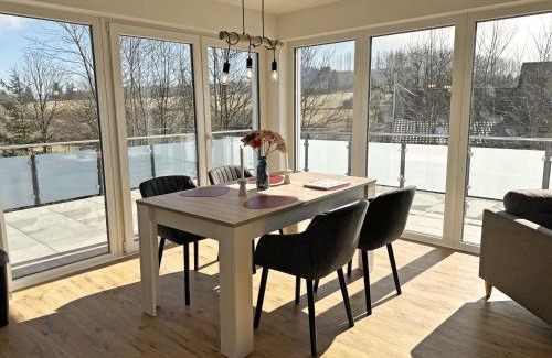 Buntenbock Appartement | Harz Apartment 'Bärenwinkel' mit Seeblick- Bubo am See