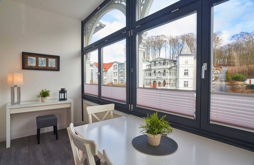 Sellin Appartement | Maison à la mer, app véranda. 5, près de la plage - App. avec 1 SZ u. Lit supplémentaire 3./4. P.