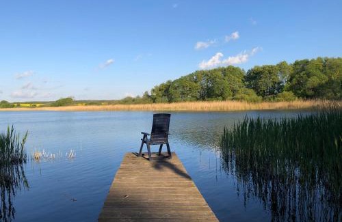 Wanzka Maison | Haus am See mit Steg, Boot, Kamin und Sauna - Mecklenburgische Seenplatte