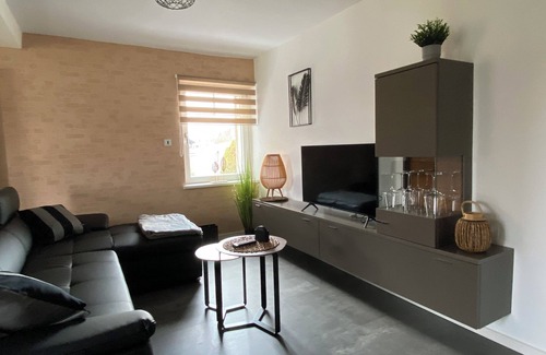 Frielendorf Appartement | Haus Mariechen Whg 2 - 74 sqm with terrace and sauna near the Silbersee