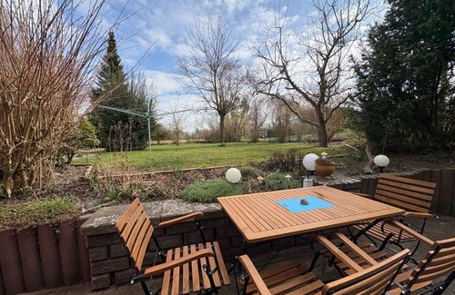 Bad Doberan Appartement | Haus Ostseesprung - Apartment Valentina on the ground floor with terrace and shared garden -
