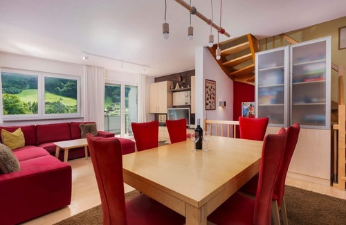 Dalaas Appartement | Haus Röcken - Apartment 4 bedrooms, large living/dining area