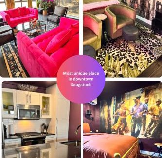 Saugatuck Appartement | Havana Hideaway Downtown Saugatuck Walk everywhere