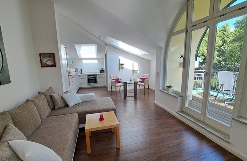 Templiner Vorstadt Appartement | Potsdam - 120m² élégant, central, calme, Waterfront, jardin, 3 balcons, cheminée