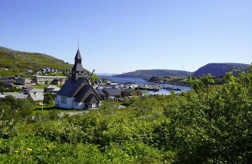 Havoysund Appartement | Havøysund house with a beautiful view