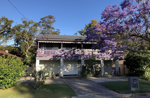 Hawks Nest Maison | Hawks Nest Forest House avec une piscine