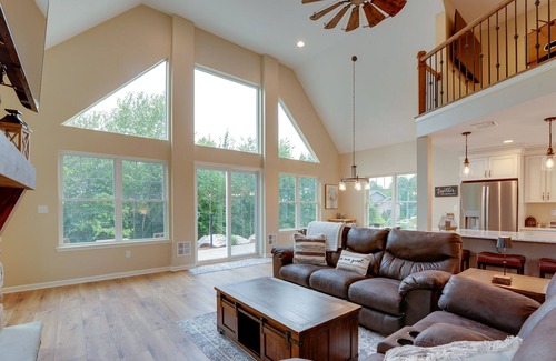 Sybertsville Maison | Hazle Township Vacation Rental w/ Patio, Fire Pit!