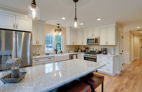 Sybertsville Maison | Hazle Township Vacation Rental w/ Patio, Fire Pit!