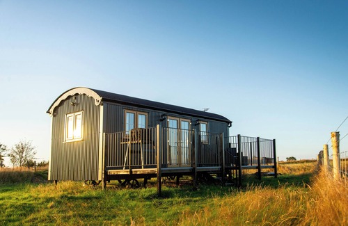 Pentrefelin Cabine | Head For The Hills Glamping Shepherd’s Hut. Pet friendly, mountain views